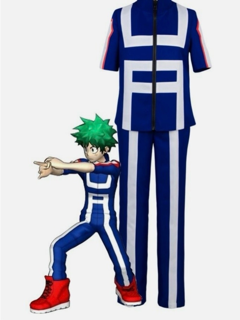 🎃 Spirit Halloween My Hero Academia Training Uniform Adult Lg Unisex